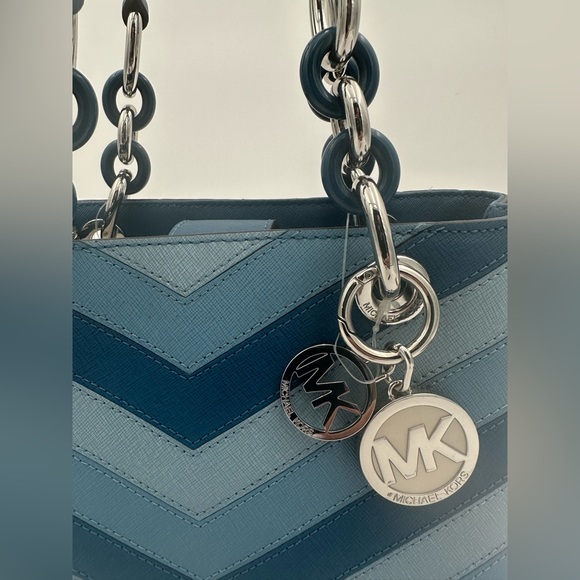 NWT Michael Kors Cynthia Satchel MSRP $348 - Picture 9 of 10